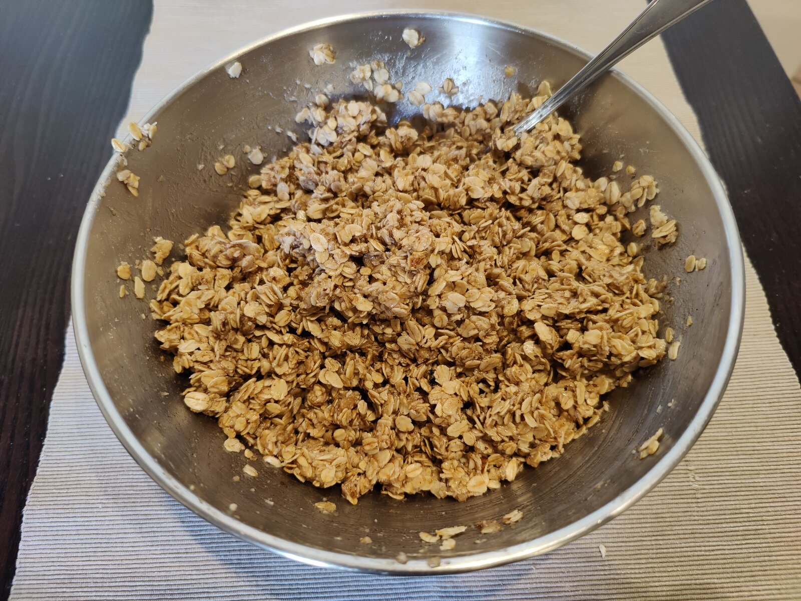 The mixture combined